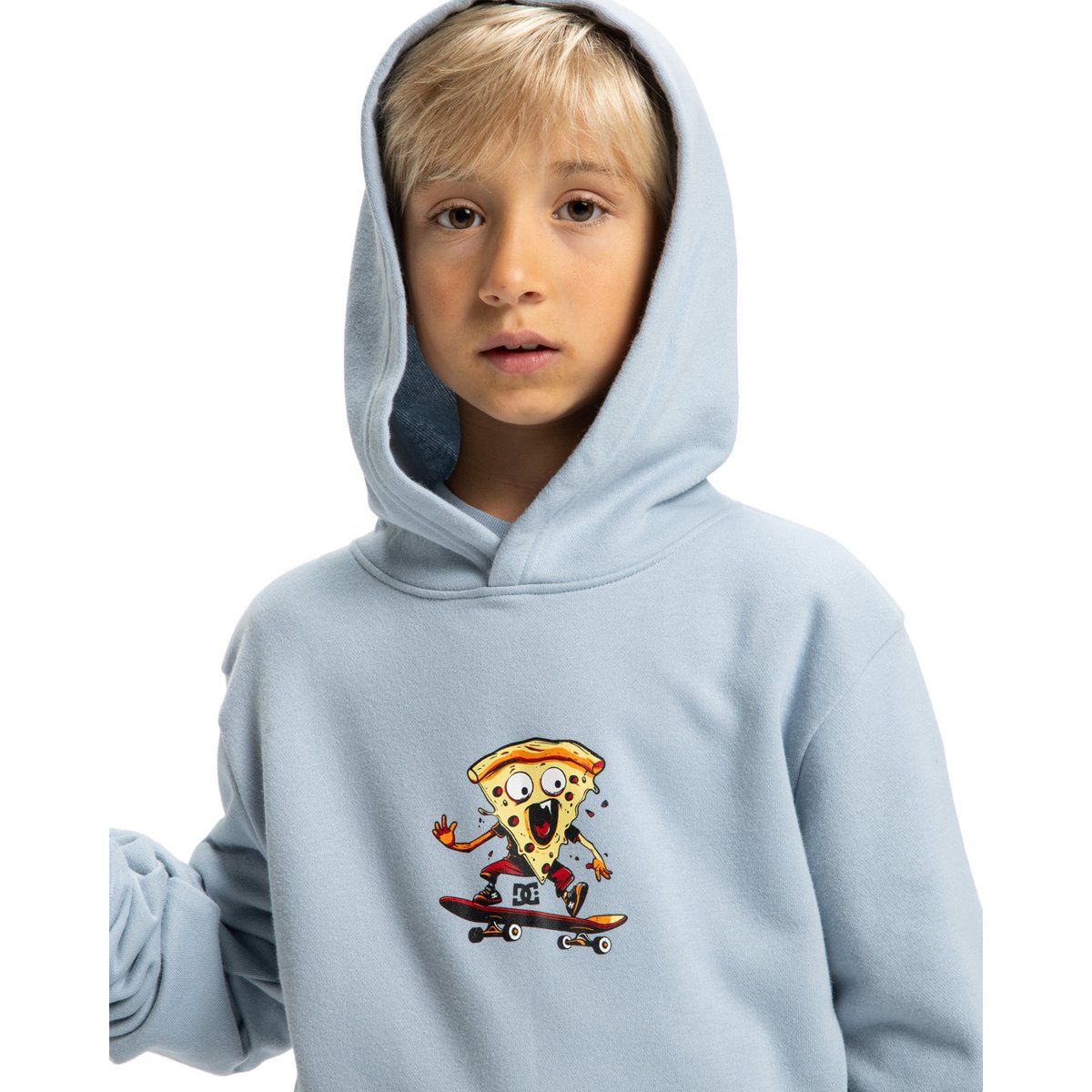 Sweat à capuche HOT SLICE. bleu blue fog, DC SHOES