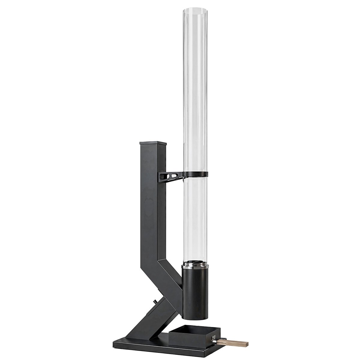 Chauffage à granulés d'extérieur Métal noir, OUTSUNNY
