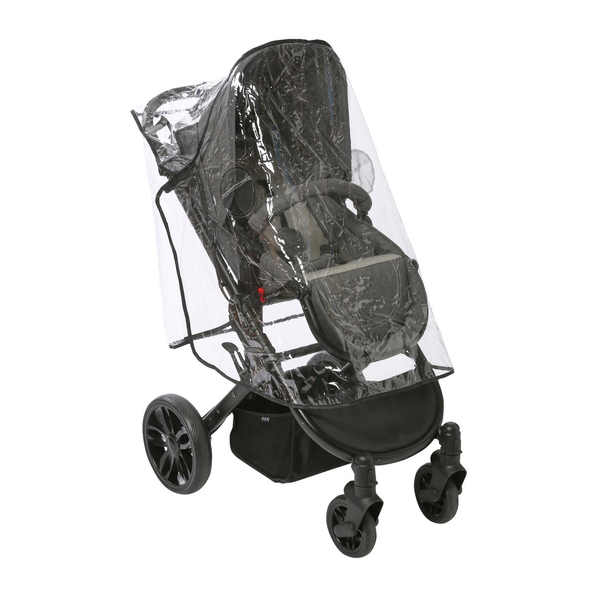 Habillage de pluie universel pour poussette transparent, VERTBAUDET