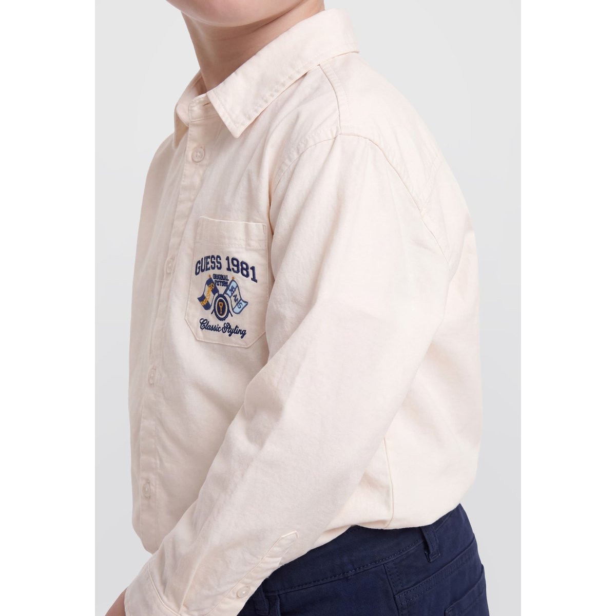 Chemise Oxford blanc, GUESS KIDS