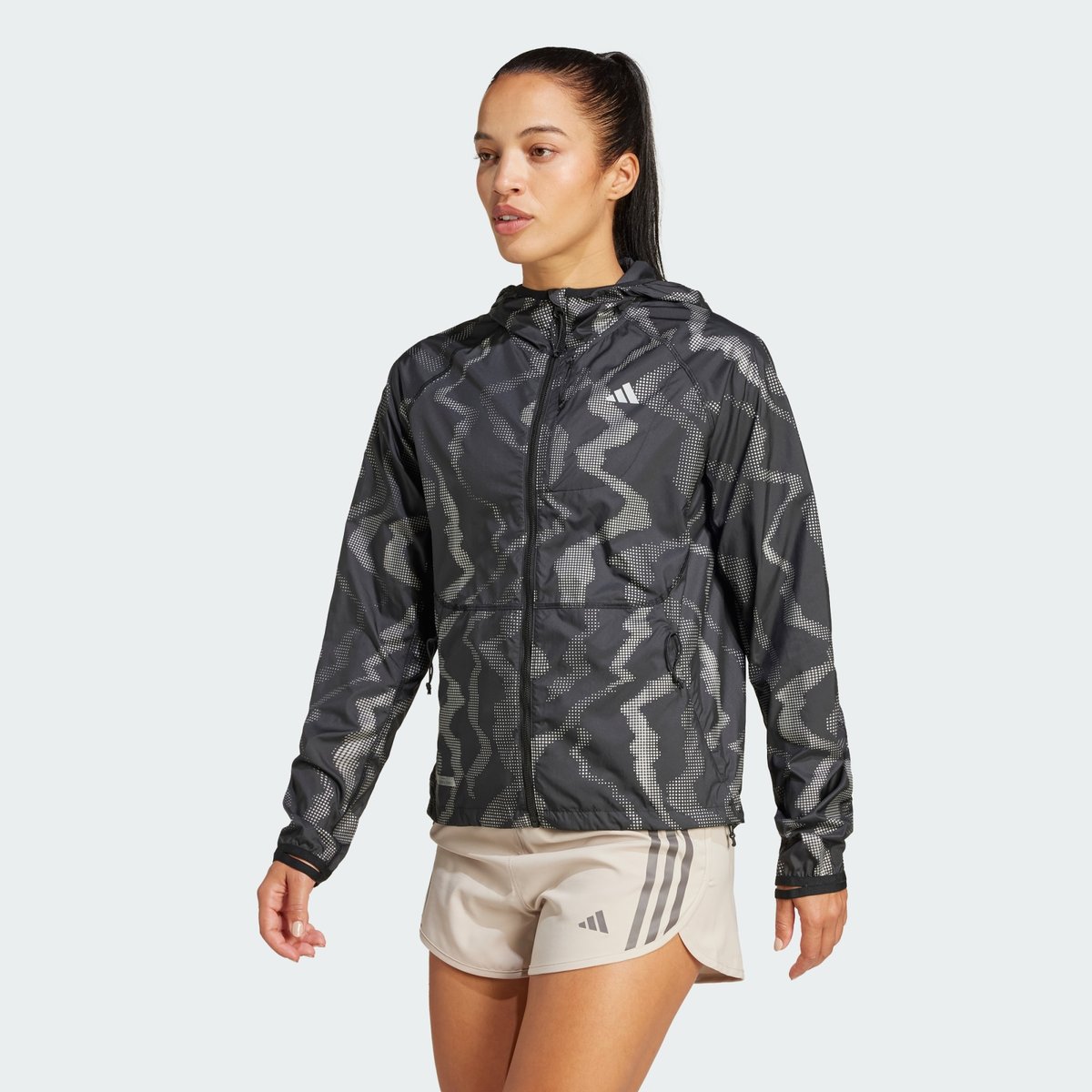 Veste Ultimate Wind.rdy Veste Ultimate Wind.rdy black / reflective silver, adidas Performance