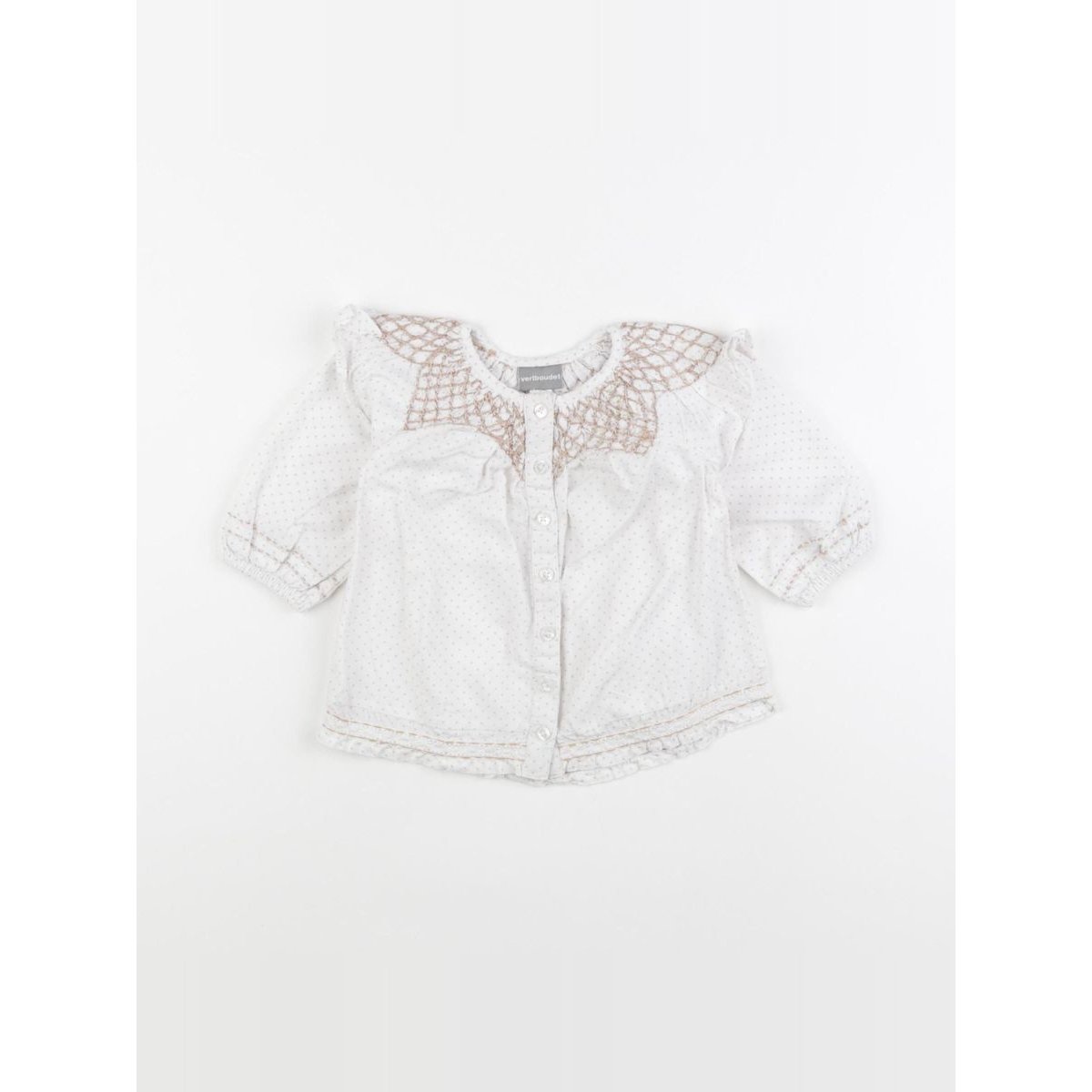 Blouse - Très bon état blanc, VERTBAUDET