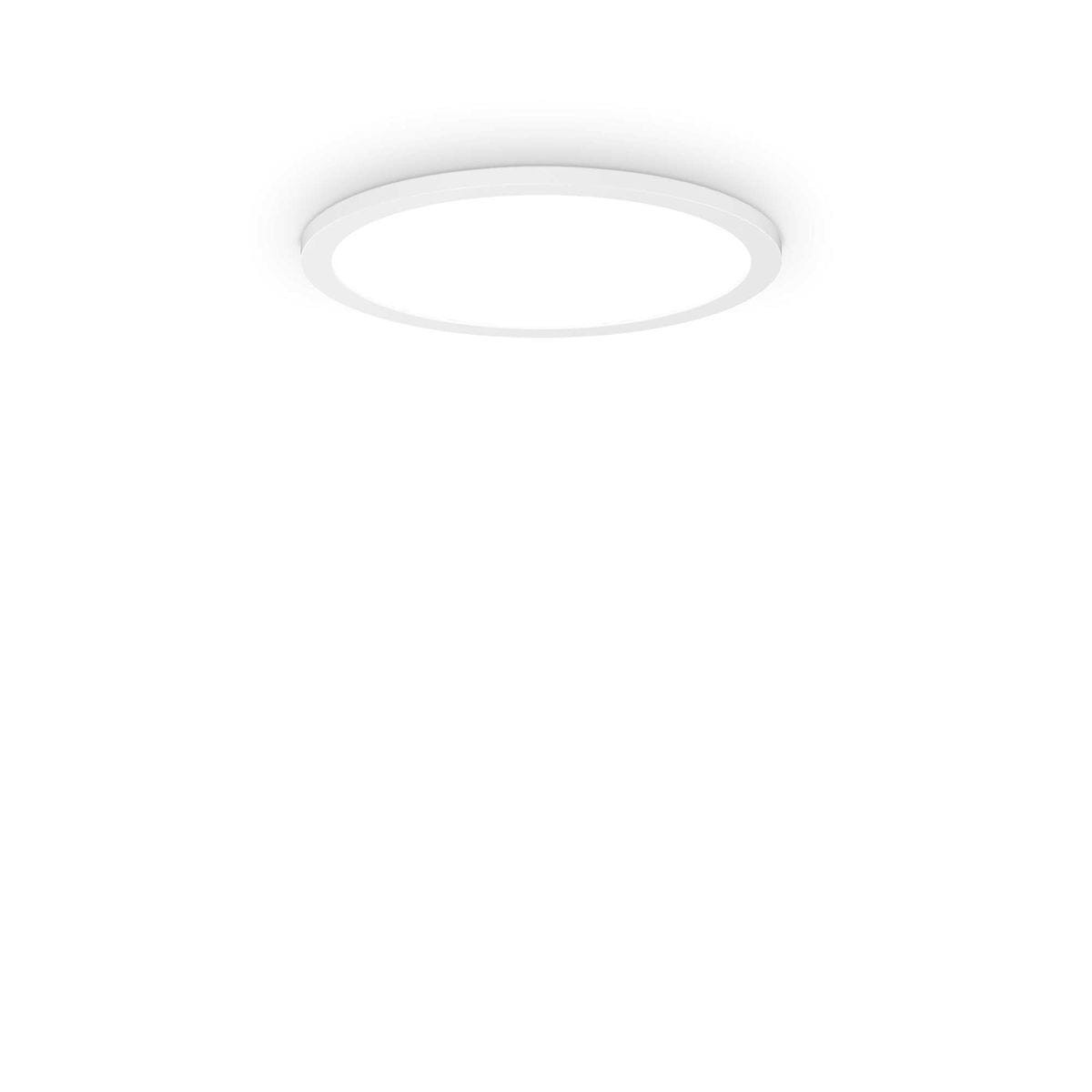 Plafonnier    lumière chaude  FLY blanc, IDEAL LUX