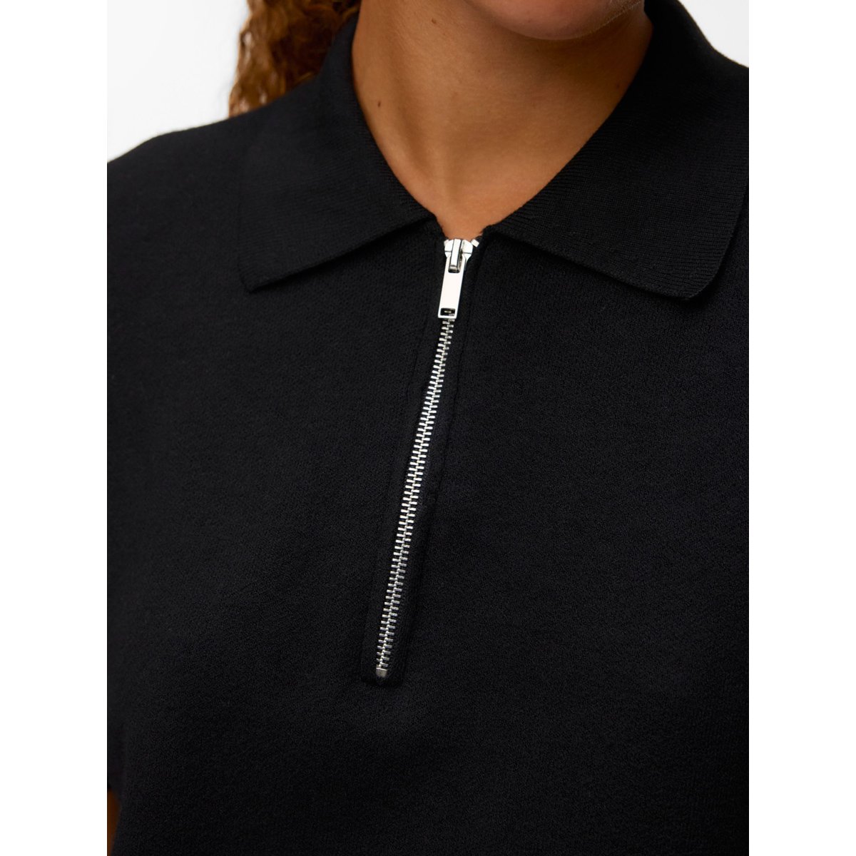 Col Polo noire - black, VERO MODA