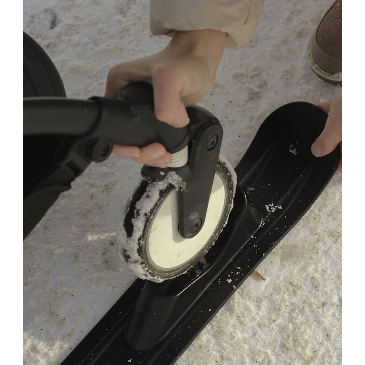 Skis pour YOYO2/YOYO3 couleur unique, STOKKE