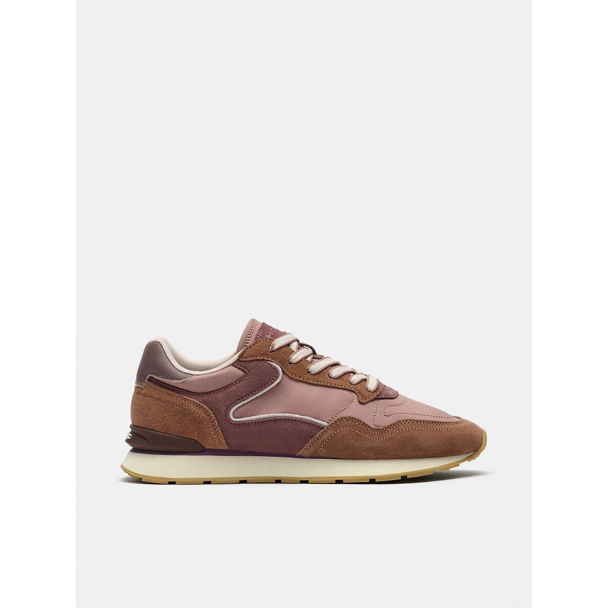 Leren sneakers City terracotta , HOFF