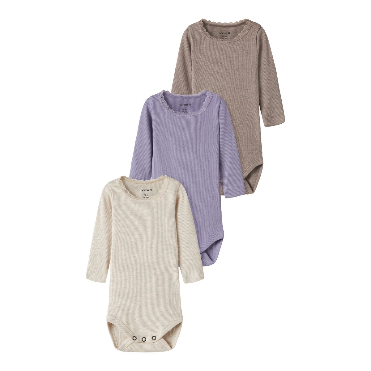 Barboteuse blanc - peyote melange1, NAME IT