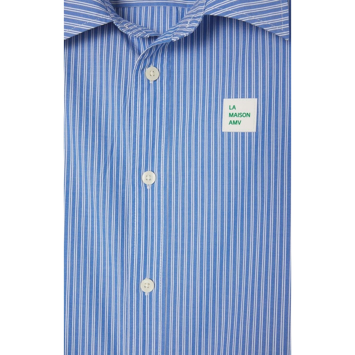 Chemise ZATYBAY bleu/blanc, AMERICAN VINTAGE