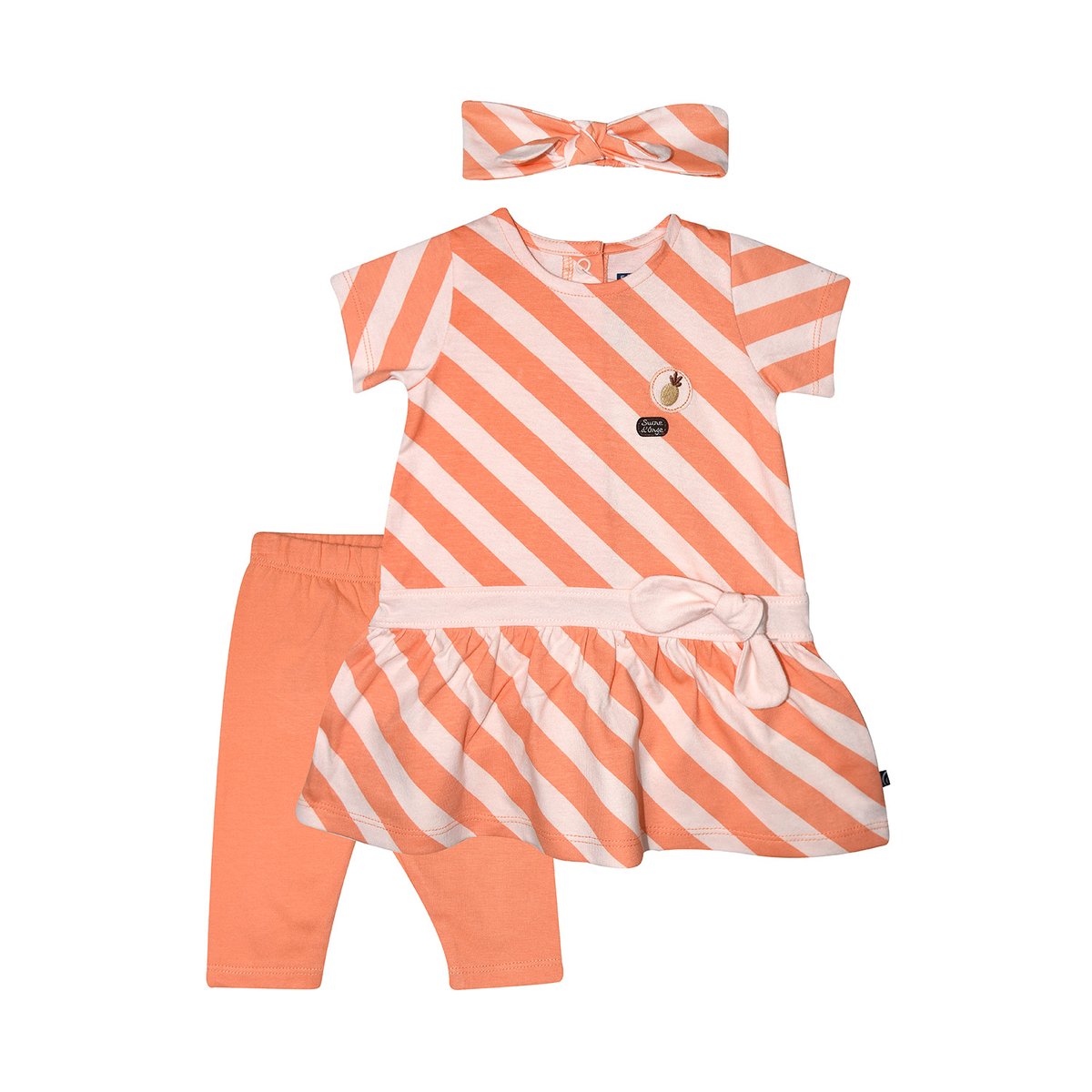 Ensemble robe et legging bandeau roselande rose, SUCRE D'ORGE