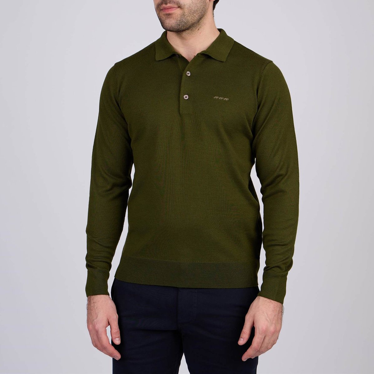 Pull carlos kaki, MISE AU GREEN