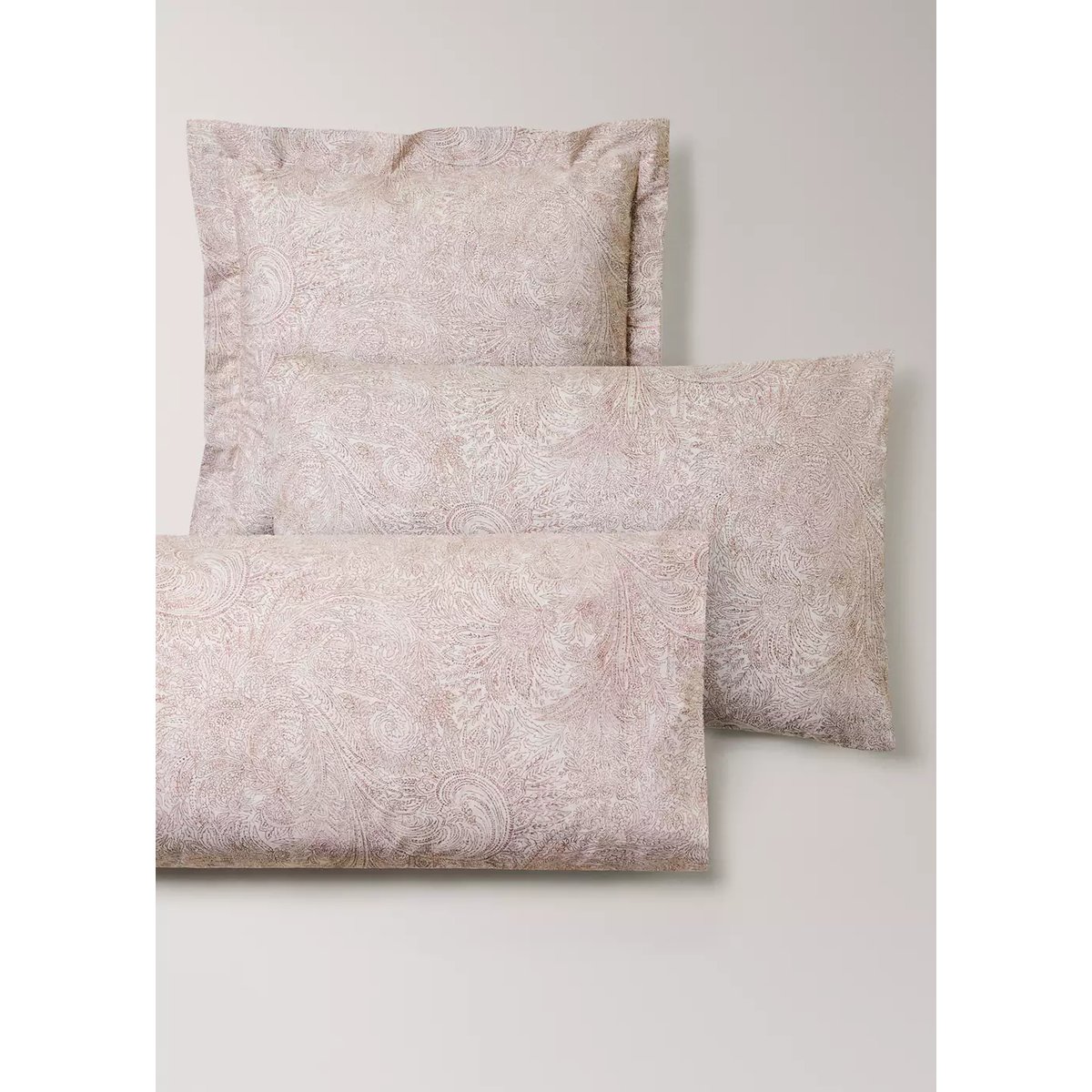 Taie d'oreiller 100 % percale de coton 60 x 60 cm cognac, MANGO HOME
