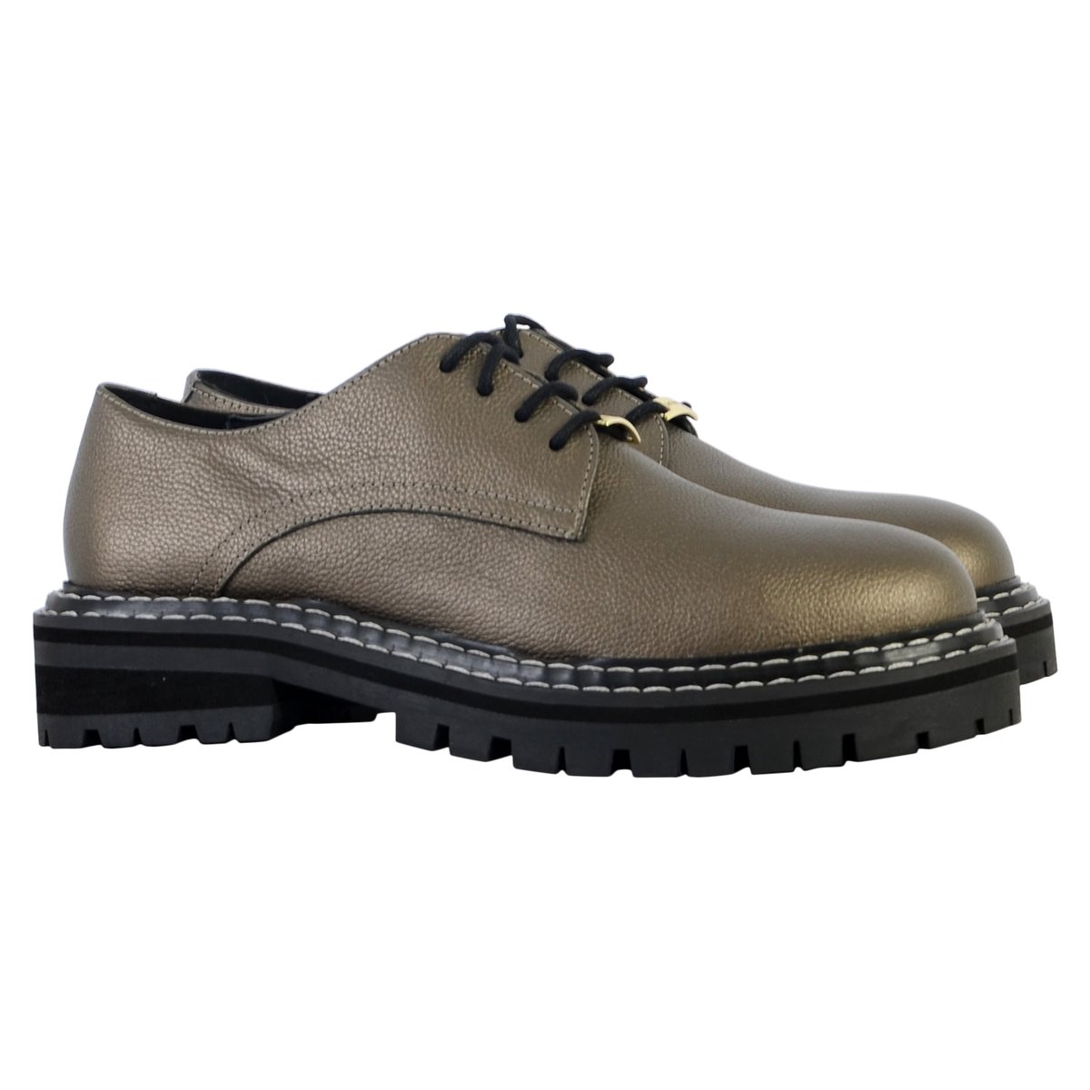 Derbies cuir Rakel bronze, LES TROPEZIENNES PAR M.BELARBI