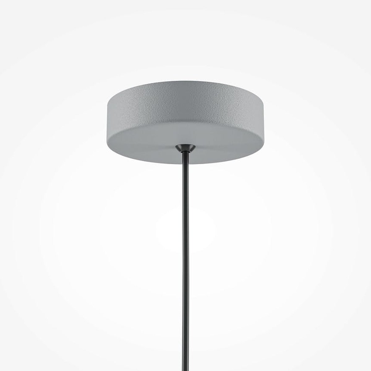 Suspension de cuisine cône en métal FLORA gris, PIER IMPORT