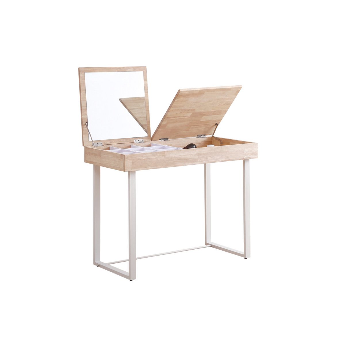 Coiffeuse en bois - AURORE marron, MATHI DESIGN