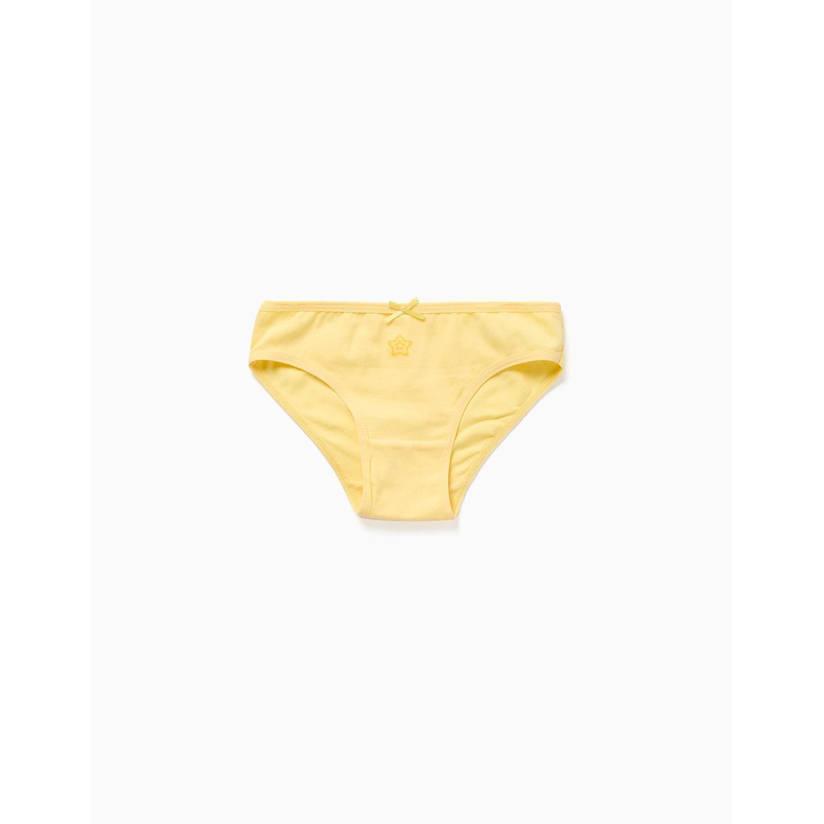 Lot de 5 culottes en coton à imprimés et nœuds multicolore, ZIPPY