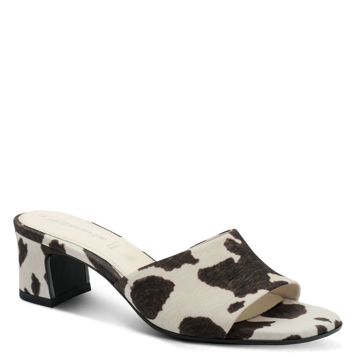 Mule talon bloc blanc nappa, TAMARIS