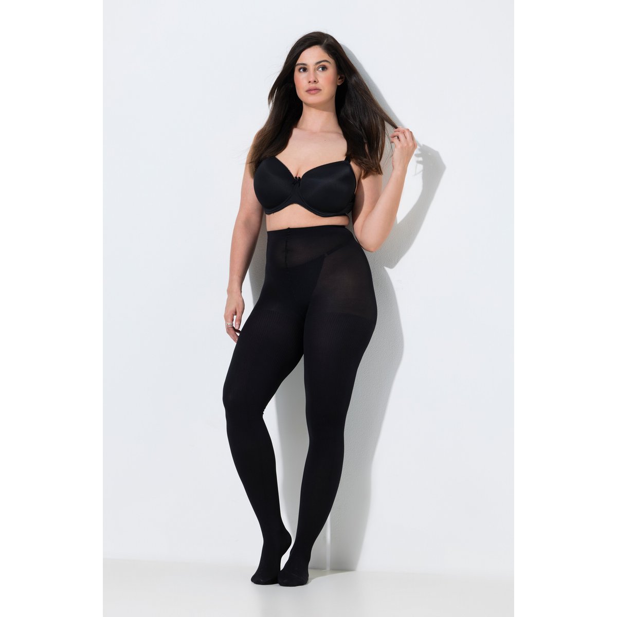 Collants à rayures noir, ULLA POPKEN