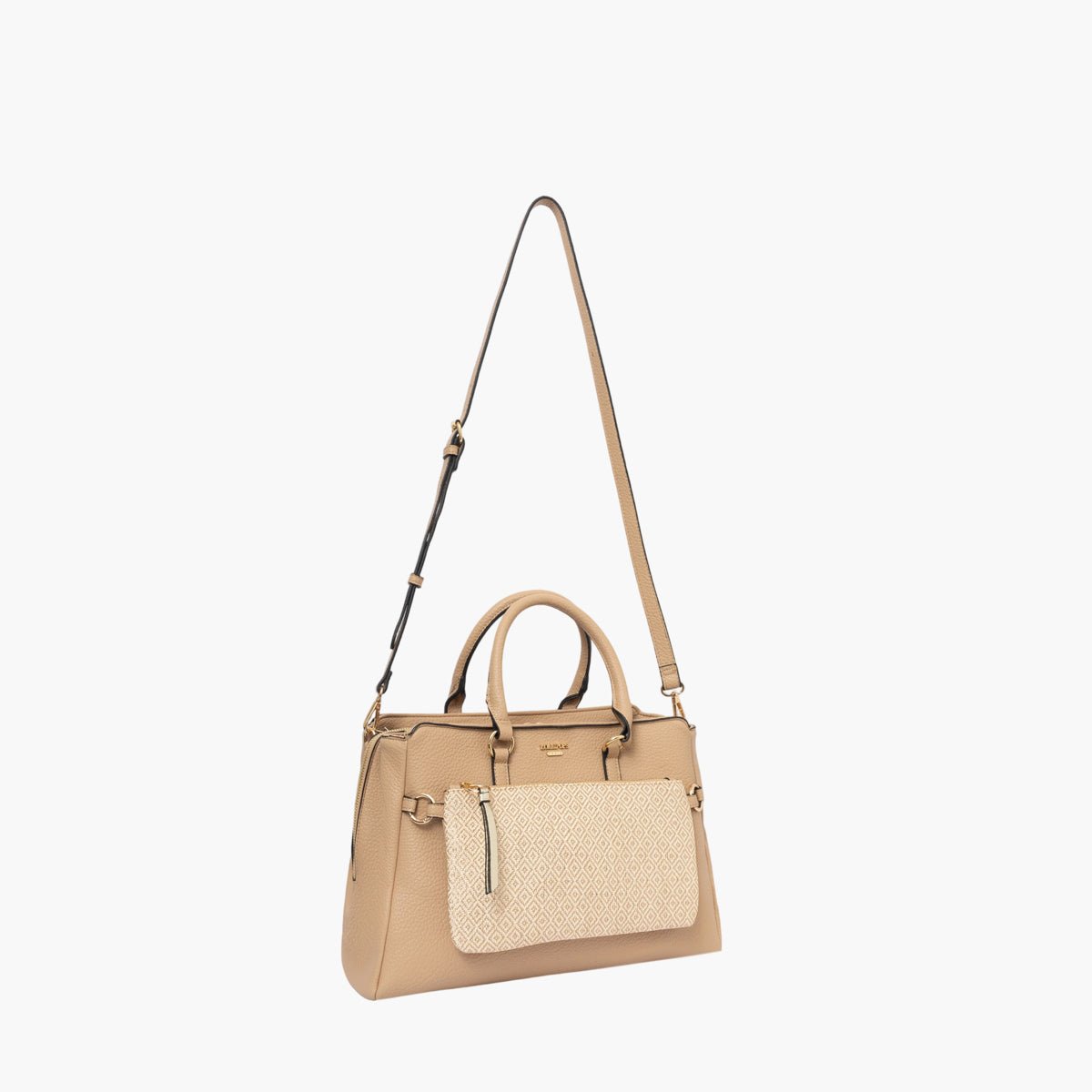 Grand sac shopper Severina nude, LOLLIPOPS
