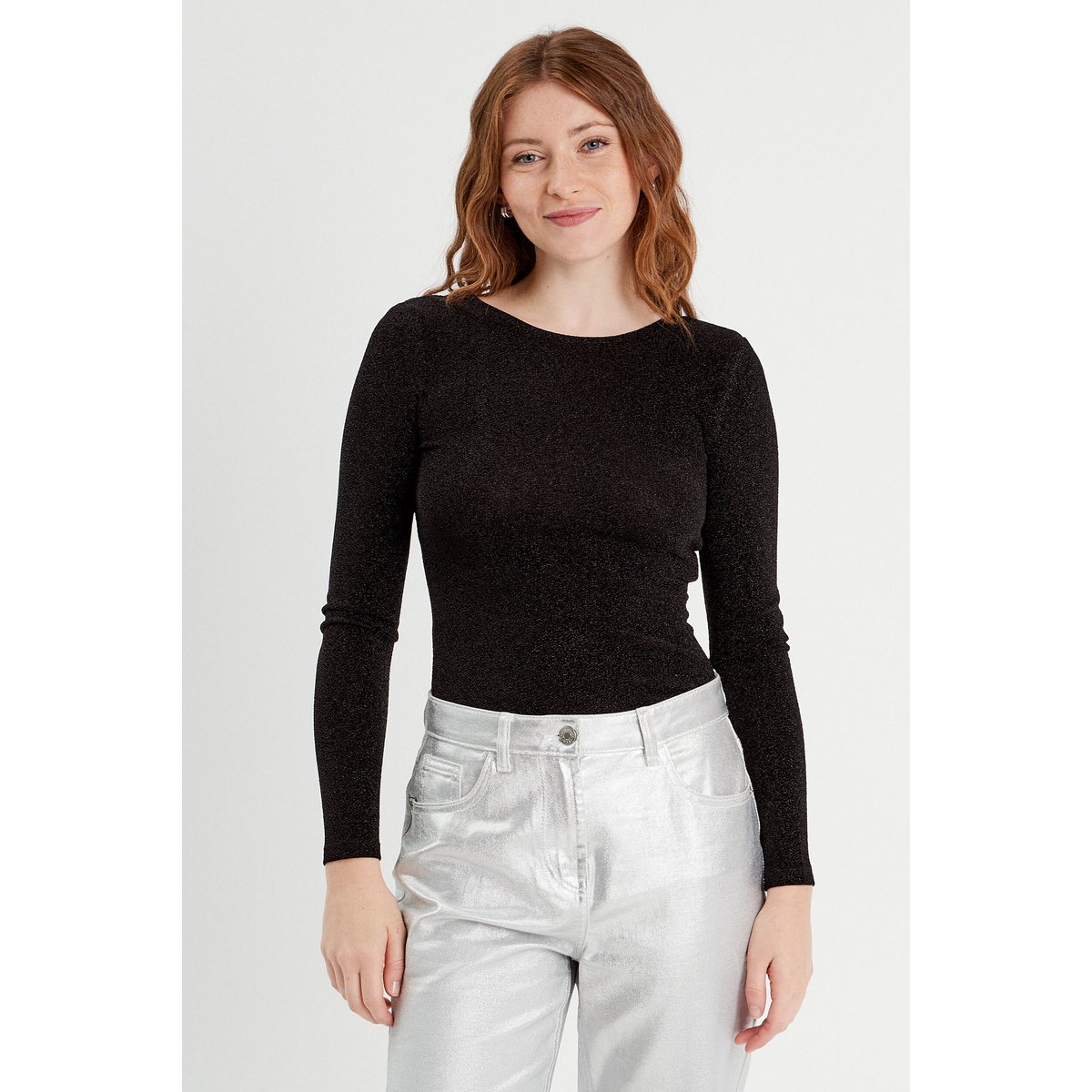 Body manches longues noir, CACHE CACHE