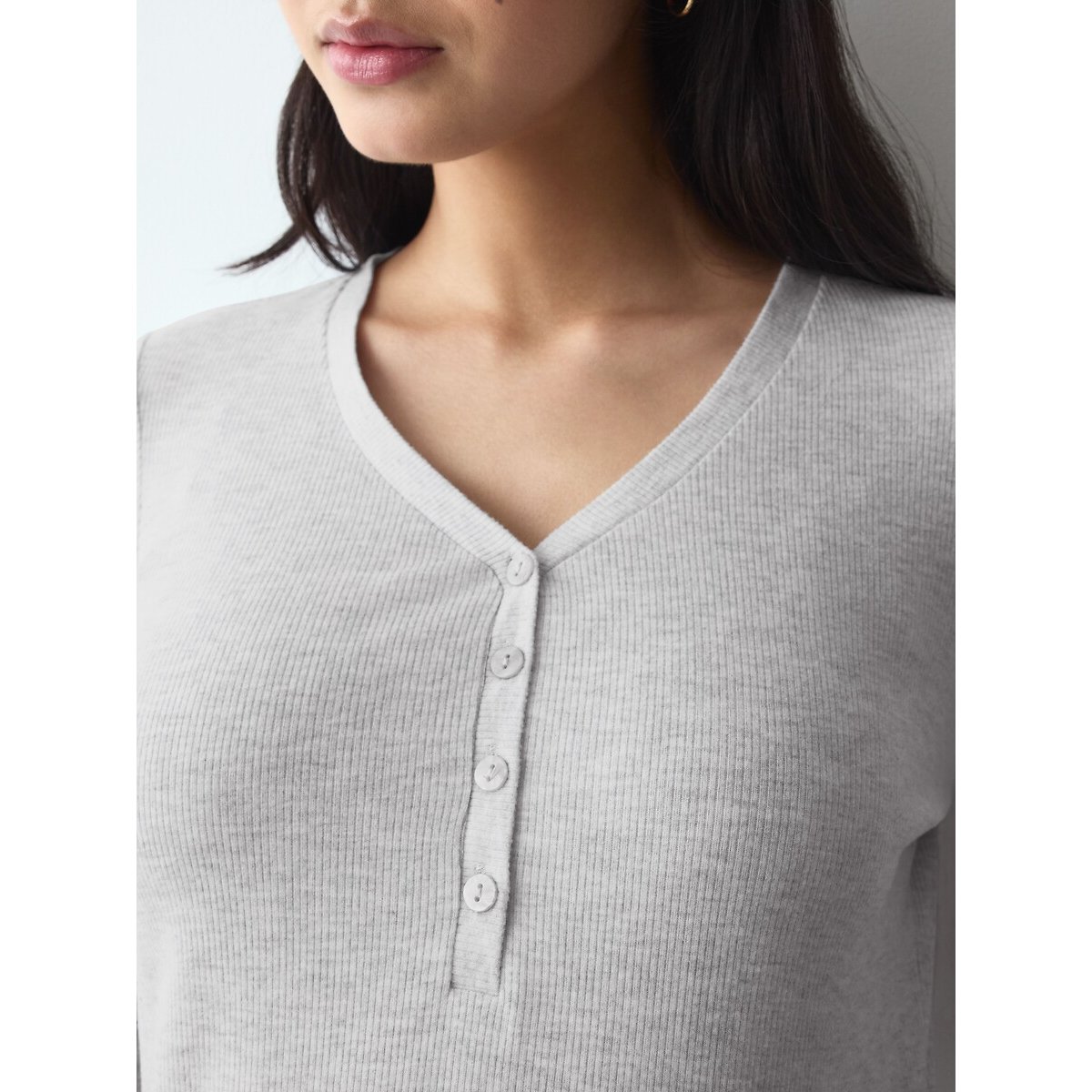 Maglia del pigiama MIX & MATCH grigio chiné , TRIUMPH