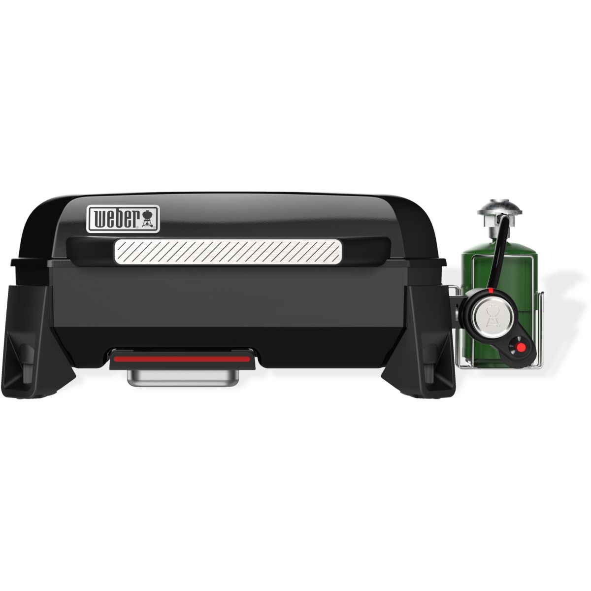 Plancha gaz SLATE GP à poser 43x41 cm noir, WEBER