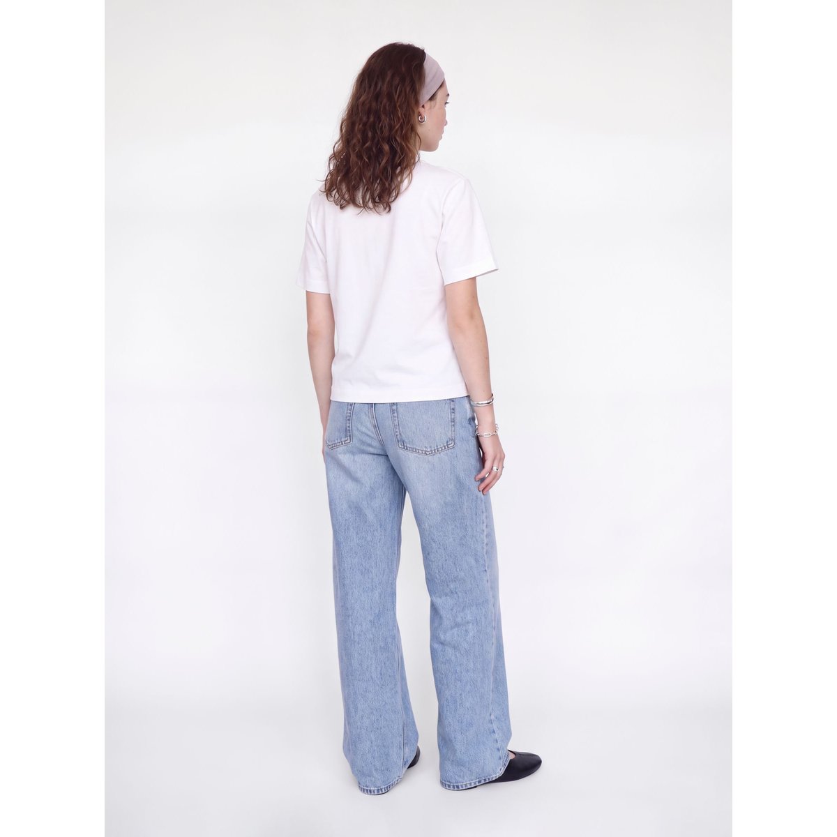 Jean À Coupe Large medium blue denim, JJXX