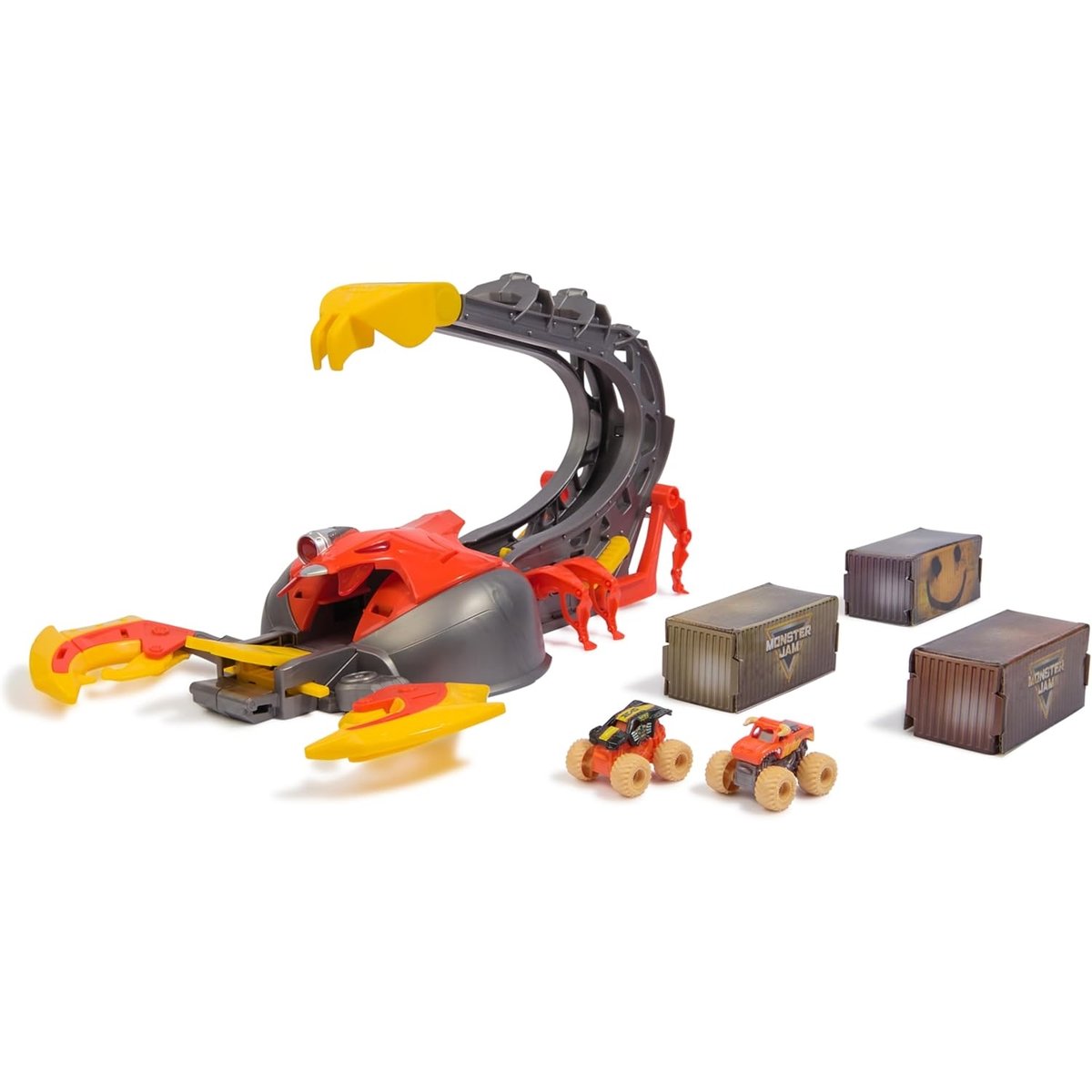 Monster Jam - Set de jeux mini scorpion multicolore, SPIN MASTER