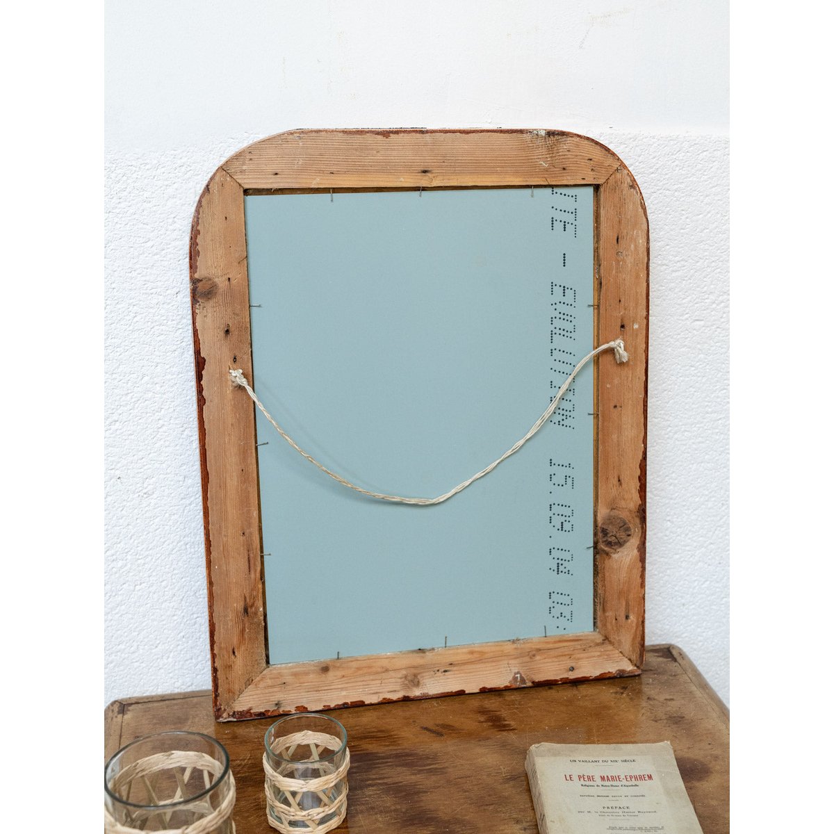 Miroir Louis Philippe Georges N°1213 - Bon état rouille, DEBONGOUT