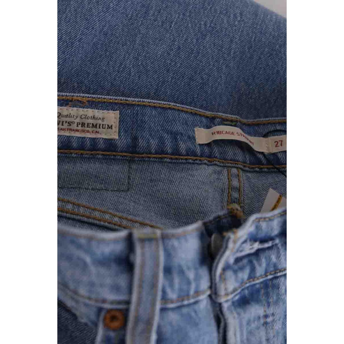 Jean droit - Très Bon État bleu, LEVI'S
