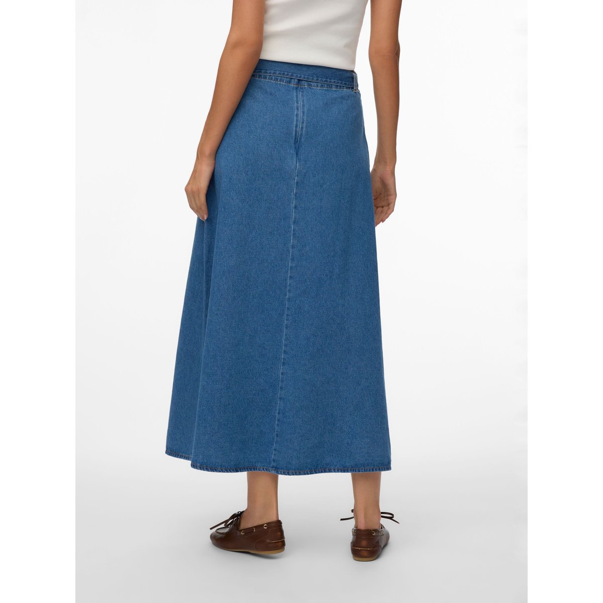 Jupe En Denim medium blue denim 1, VERO MODA