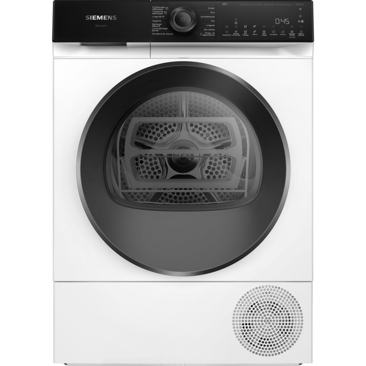 Sèche linge pompe à chaleur WQ46H2CTFR couleur unique, SIEMENS