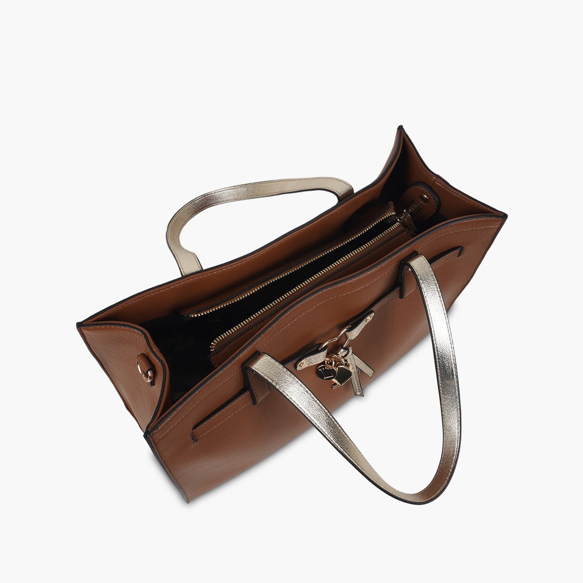 Sac shopper camel Sublima beige, LOLLIPOPS