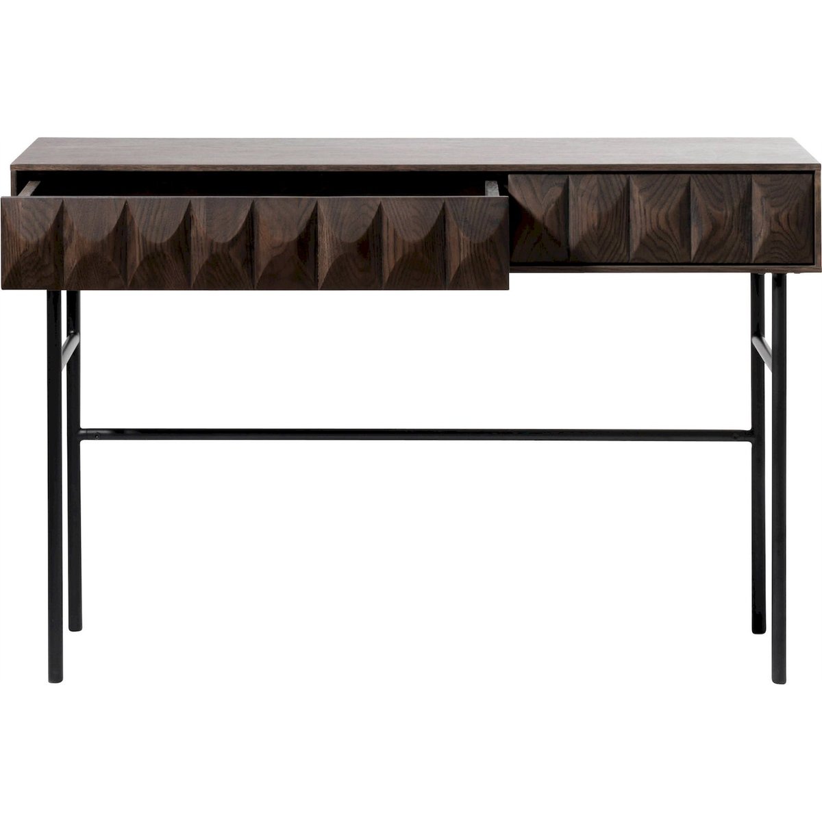 Console en chêne collection CHESSEO chêne espresso, RECOLLECTION