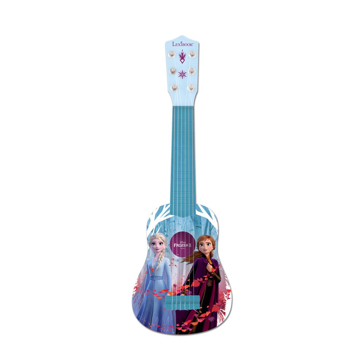 Ma Première Guitare Reine des Neiges bleu, LEXIBOOK