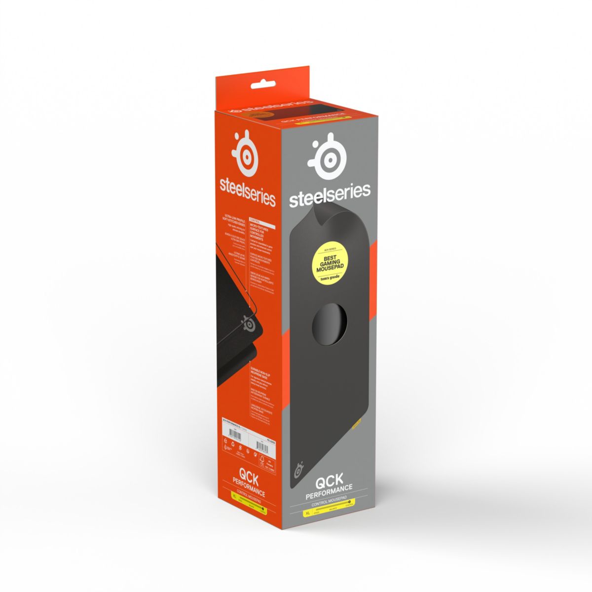 Tapis de souris QcK Perf XL Control couleur unique, STEELSERIES