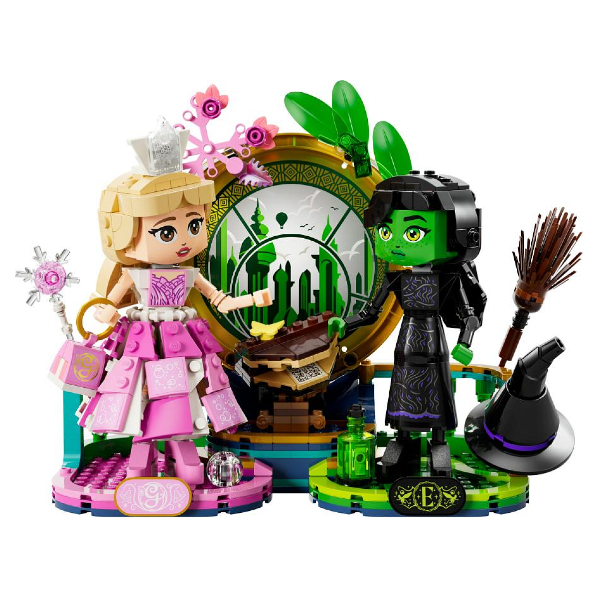 LEGO Wicked - Figurines d'Elphaba et de Glinda - 75682 multicolore, LEGO
