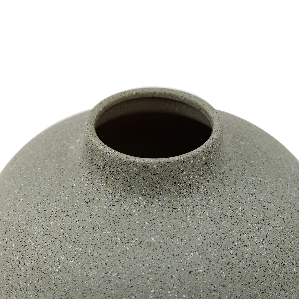 Goa 31cm Cast Metal Vase green, ÉDITÉ