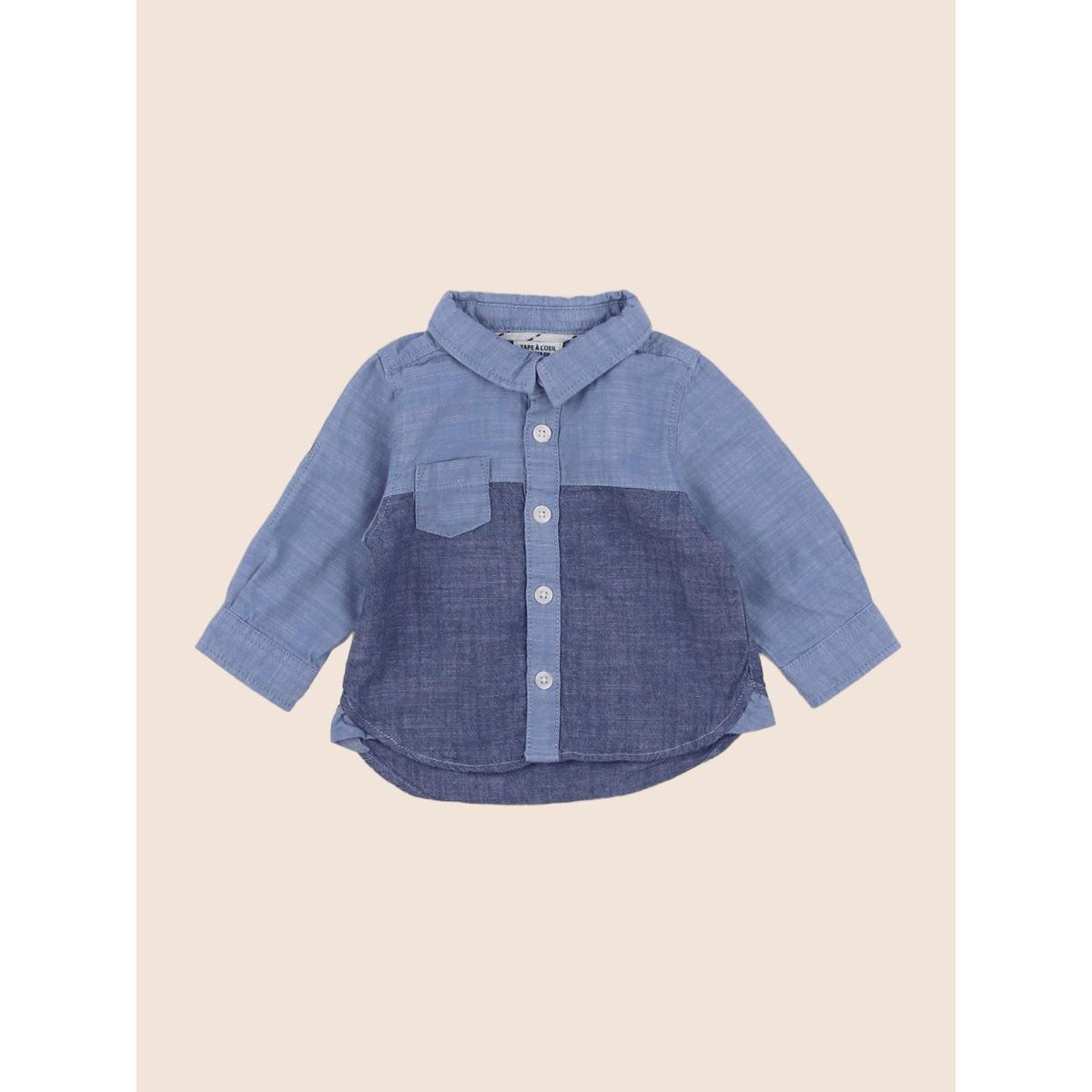 Chemise - Très bon état bleu, TAPE A L'OEIL