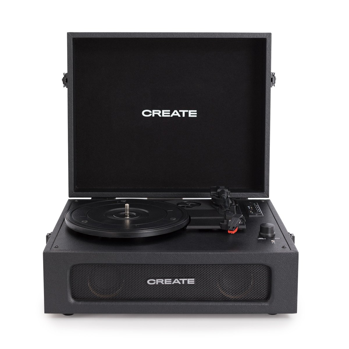 Platine rétro RECORD PLAYER RETRO noir, CREATE