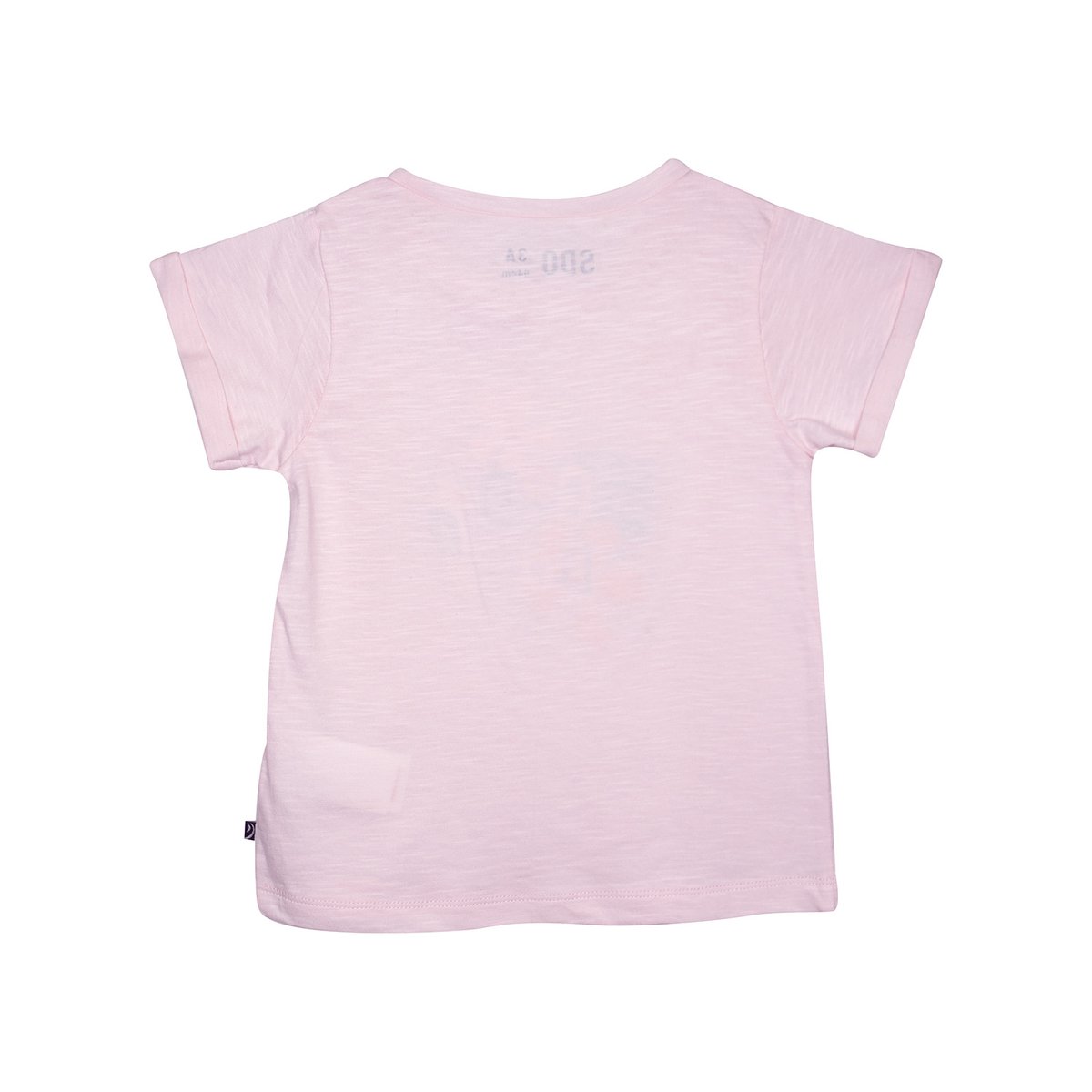 Tee shirt gavina manches courtes enfant rose, SUCRE D'ORGE