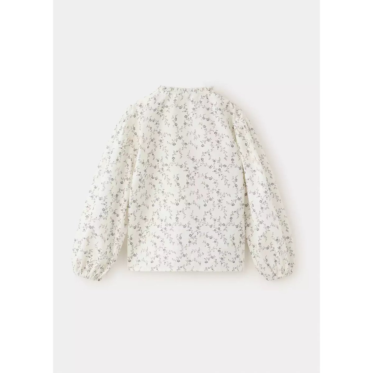 Blouse en imprimé floral kaki, MANGO BABY