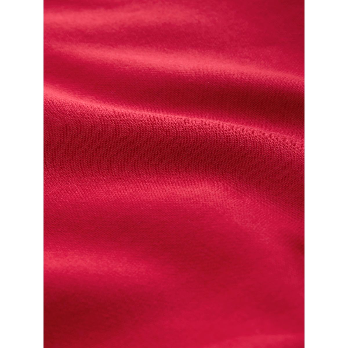Sweat à manches longues et col volants rouge, NEXT