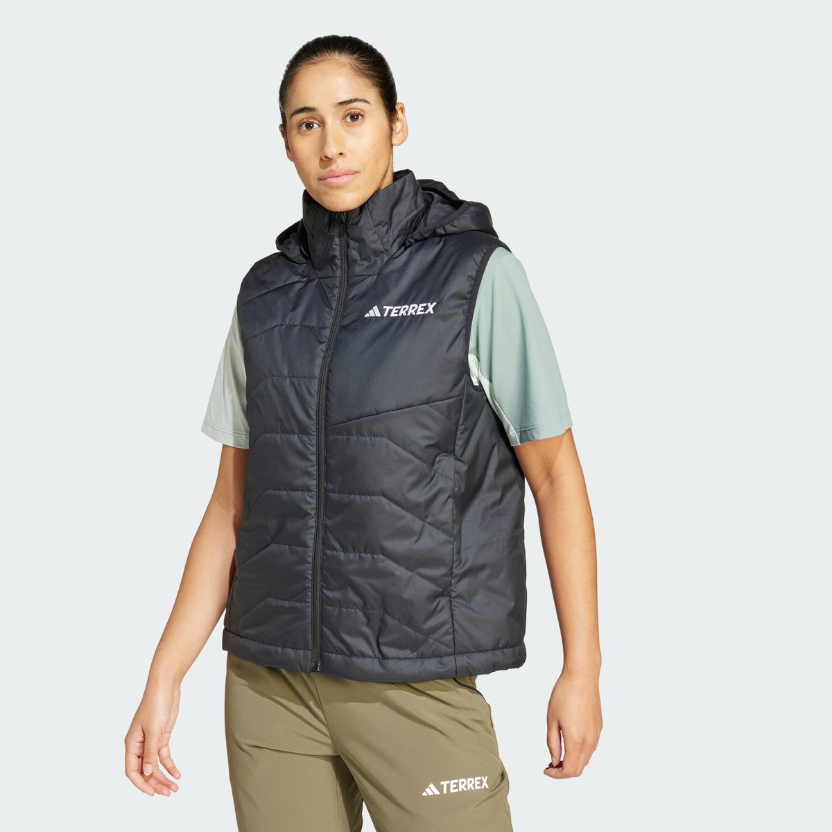 Veste Sans Manches À Capuche Isolante Terrex Multi Climawarm Veste Sans Manches À Capuche Isolante Terrex Multi Climawarm black, adidas Performance