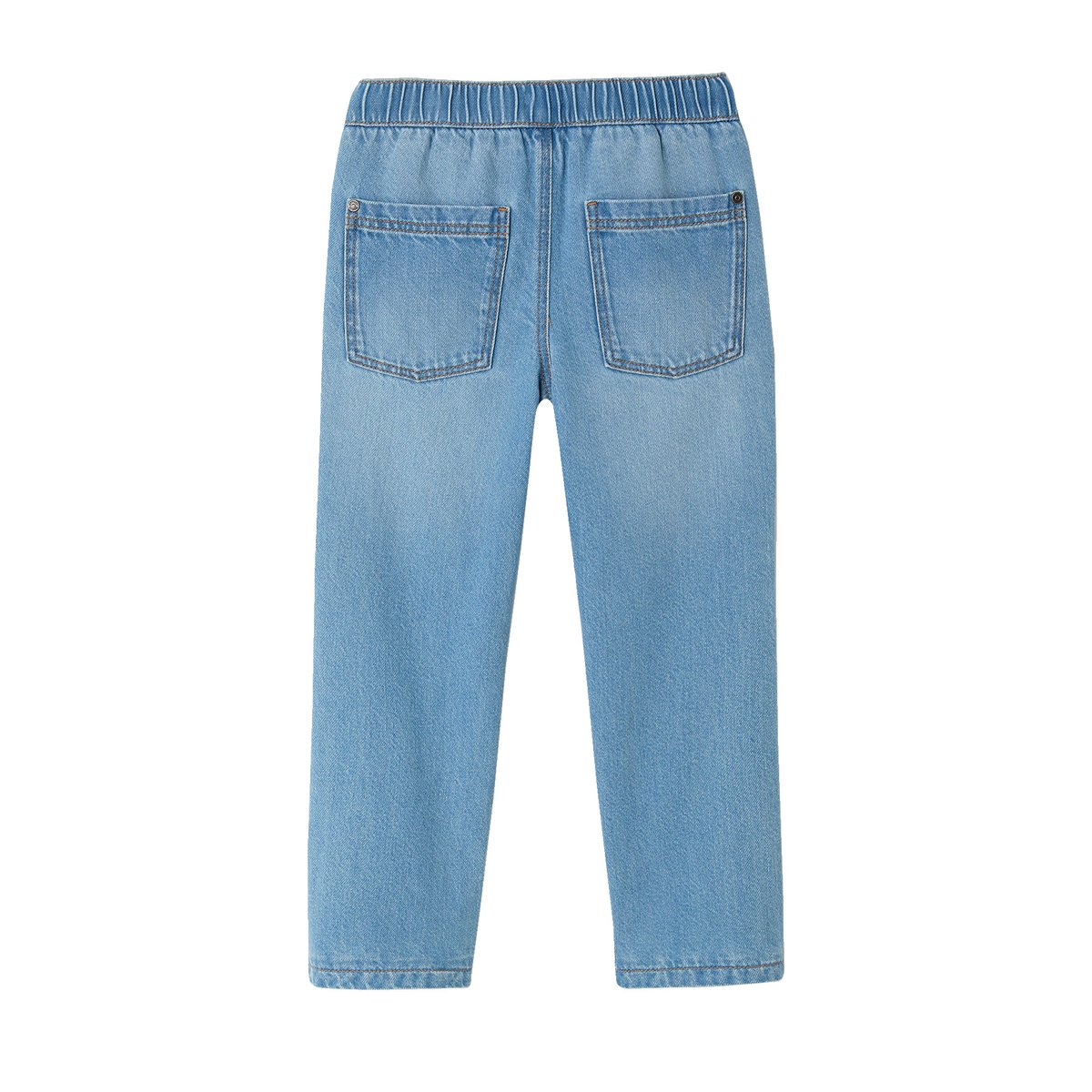 Jean large doublure polaire double stone, VERTBAUDET