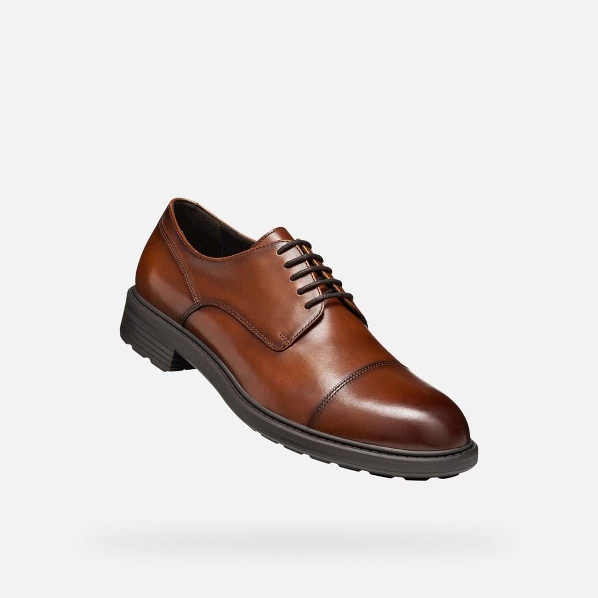 Derbies U WALK PLEASURE B cognac, GEOX