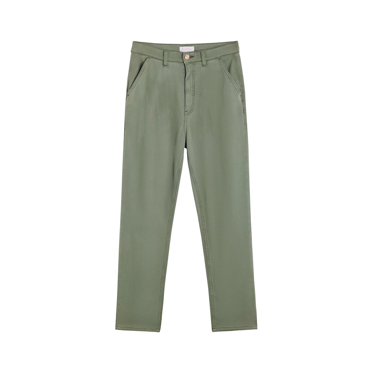 PANTALON CHINO COCO LEAF vert kaki, PULLIN