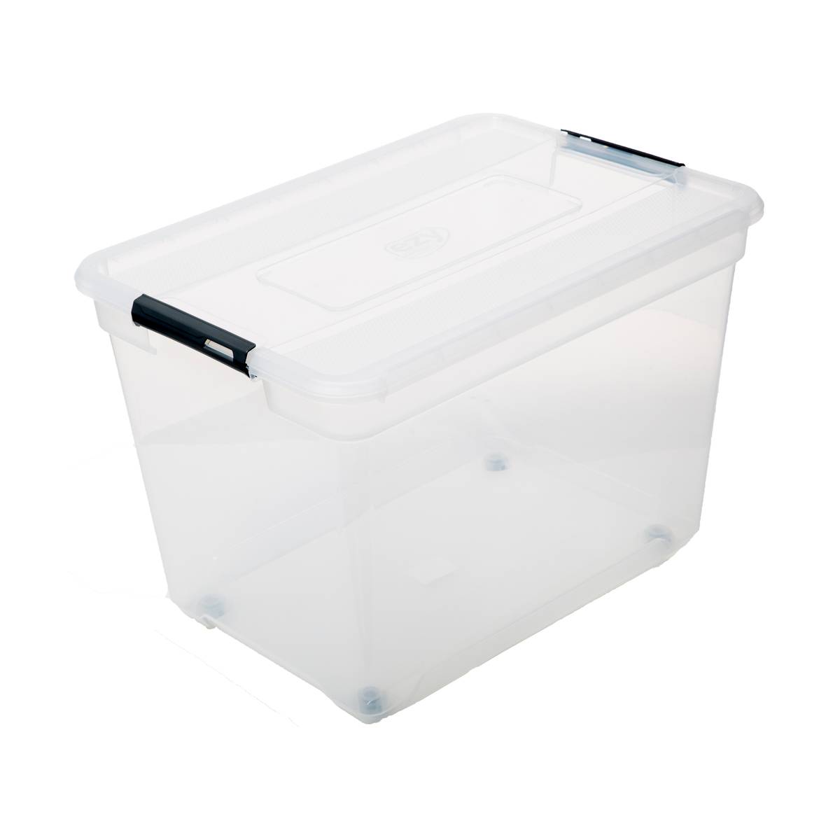Boîte de rangement transparent 80L SOLUTIONS+ transparent, 5FIVE SIMPLY SMART