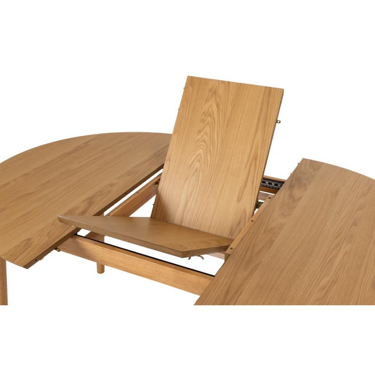Table ronde extensible - TIVOLI chêne clair, MATHI DESIGN