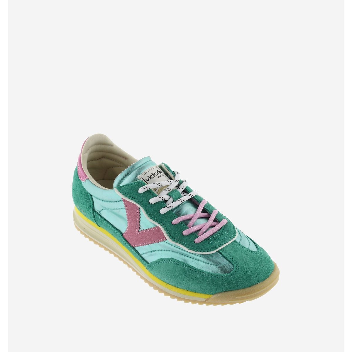 NYLON SATURNO sneakers groen , VICTORIA