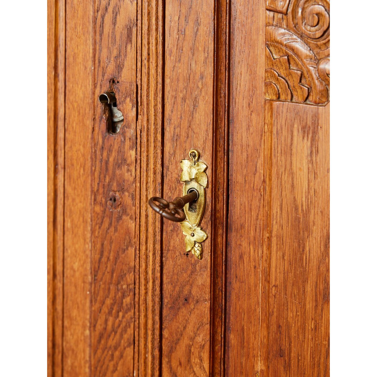Grand buffet Art déco en bois Gilbert N°1718 - Bon état bois clair, DEBONGOUT